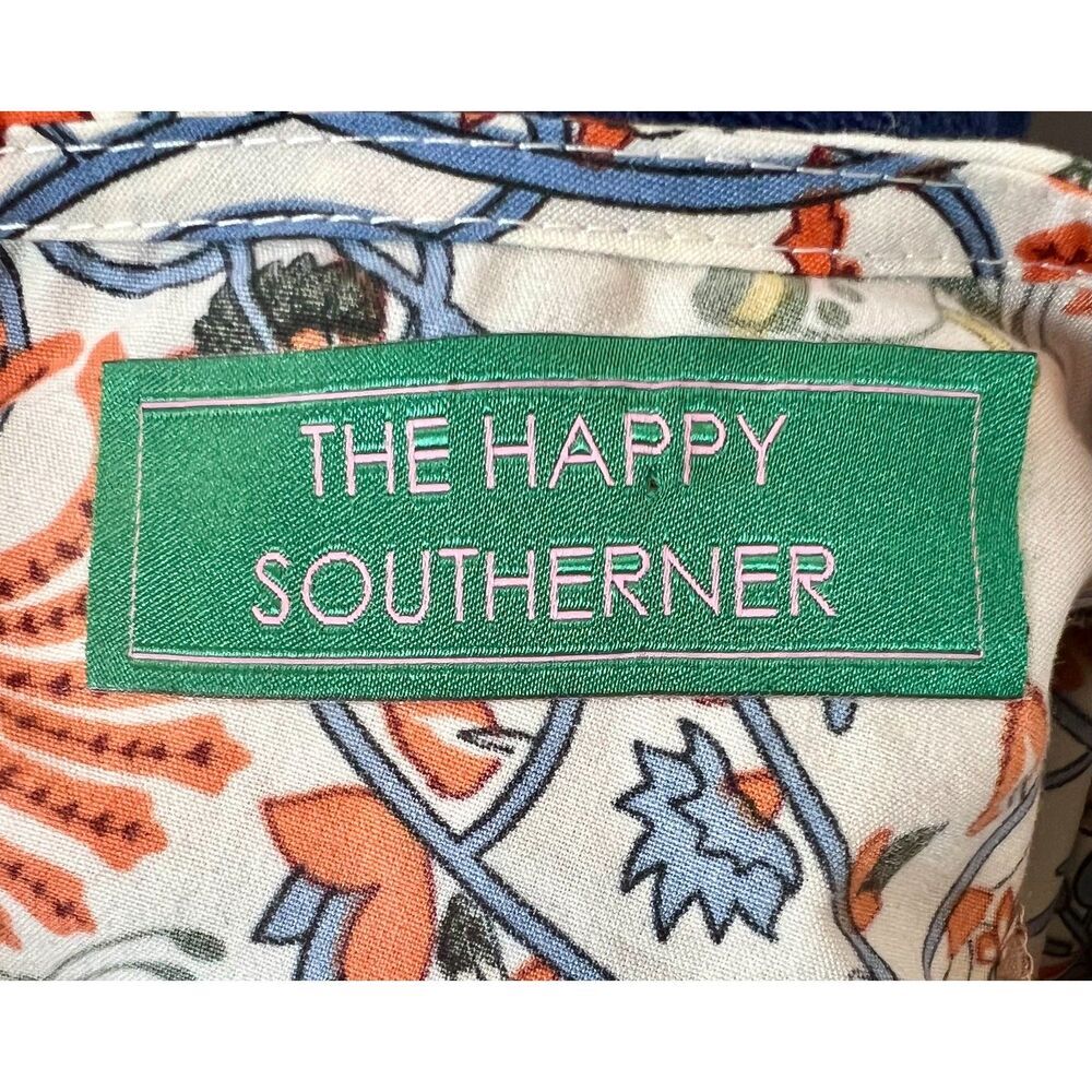 🌸 The Happy Southerner Ruffle Sleeve Floral Dress | Size L - Picture 4 of 9